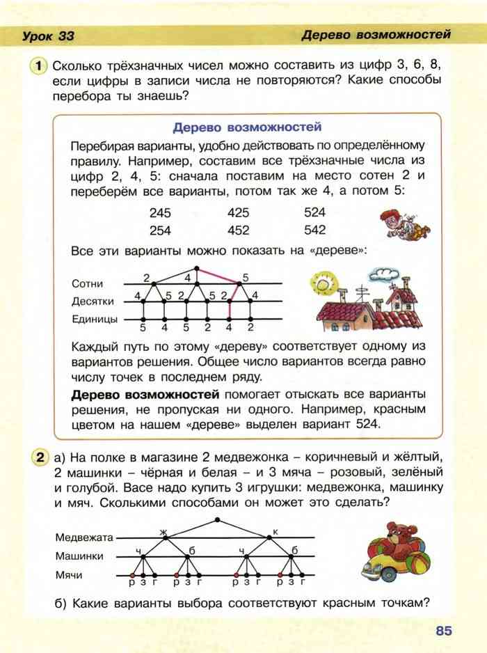 Математика 2 класс Учебник Петерсон часть 3 читать онлайн